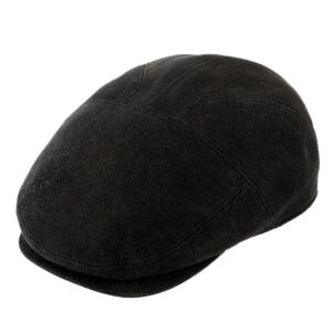 Flatcap Lammnappa uni – hochwertige Kopfbedeckung von Fiebig bei Hut Factory Schweiz