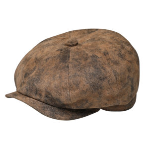 8-Panel Cap Leder – hochwertige Kopfbedeckung von Fiebig bei Hut Factory Schweiz