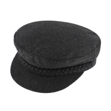 Schiffermütze uni mit breiter Kordel – hochwertige Kopfbedeckung von Fiebig bei Hut Factory Schweiz