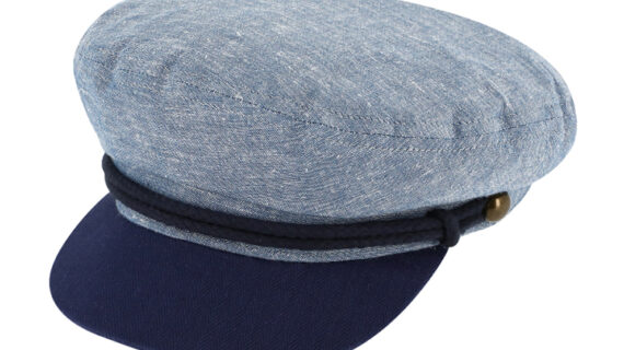 Schiffermütze Baumwolle zweifarbig mit Kordel – hochwertige Kopfbedeckung von Fiebig bei Hut Factory Schweiz