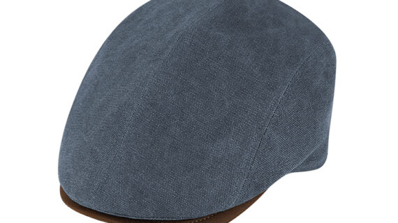 Flatcap Canvas uni UV-Schutz – hochwertige Kopfbedeckung von Fiebig bei Hut Factory Schweiz