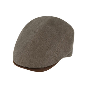 Flatcap Canvas uni UV-Schutz – hochwertige Kopfbedeckung von Fiebig bei Hut Factory Schweiz