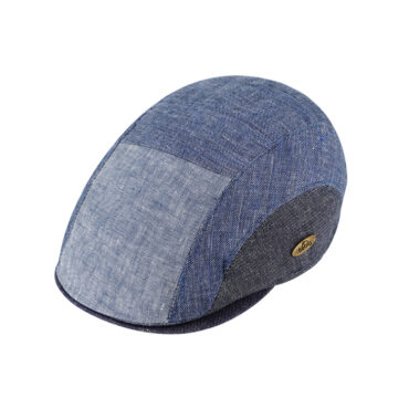 Flatcap großes Patchwork – hochwertige Kopfbedeckung von Fiebig bei Hut Factory Schweiz