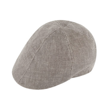6-Panel Cap Leinen melange – hochwertige Kopfbedeckung von Fiebig bei Hut Factory Schweiz