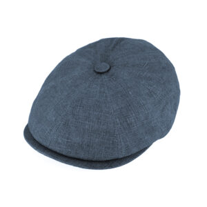 8-Panel Cap Leinen uni mit Knopf und Steg UV-Schutz – hochwertige Kopfbedeckung von Fiebig bei Hut Factory Schweiz