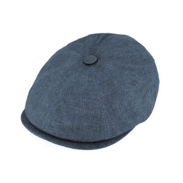 8-Panel Cap Leinen uni mit Knopf und Steg UV-Schutz – hochwertige Kopfbedeckung von Fiebig bei Hut Factory Schweiz