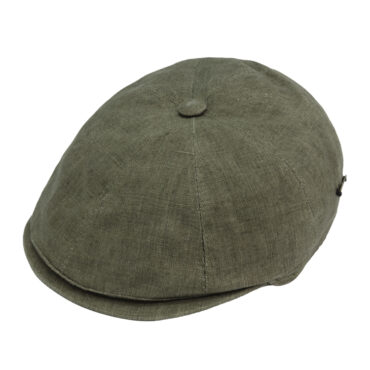 8-Panel Cap Leinen uni mit Knopf und Steg UV-Schutz – hochwertige Kopfbedeckung von Fiebig bei Hut Factory Schweiz