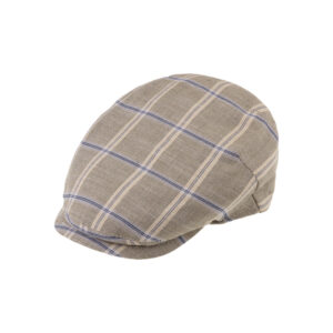 Flatcap dreifarbiges Karomuster – hochwertige Kopfbedeckung von Fiebig bei Hut Factory Schweiz