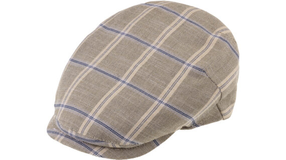 Flatcap dreifarbiges Karomuster – hochwertige Kopfbedeckung von Fiebig bei Hut Factory Schweiz