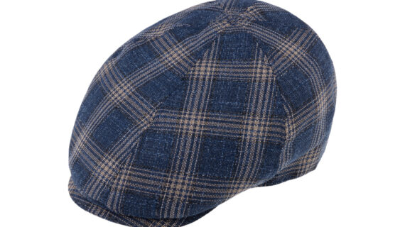 6-Panel Cap kariert – hochwertige Kopfbedeckung von Fiebig bei Hut Factory Schweiz