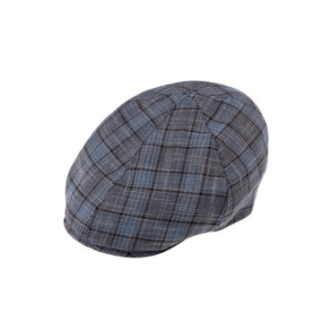 6-Panel Cap kariert – hochwertige Kopfbedeckung von Fiebig bei Hut Factory Schweiz