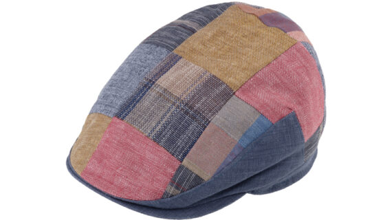 Flatcap Patchwork Steg und Schild uni UV-Schutz – hochwertige Kopfbedeckung von Fiebig bei Hut Factory Schweiz