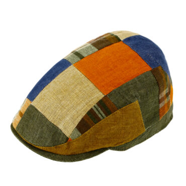 Flatcap Patchwork Steg und Schild uni UV-Schutz – hochwertige Kopfbedeckung von Fiebig bei Hut Factory Schweiz