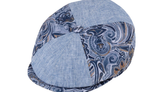 8-Panel Cap uni- und Paisley-Panels – hochwertige Kopfbedeckung von Fiebig bei Hut Factory Schweiz