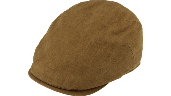 Flatcap Leinen mit Steg UV-Schutz uni – hochwertige Kopfbedeckung von Fiebig bei Hut Factory Schweiz