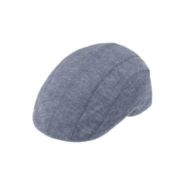 Flatcap Leinen meliert UV-Schutz – hochwertige Kopfbedeckung von Fiebig bei Hut Factory Schweiz