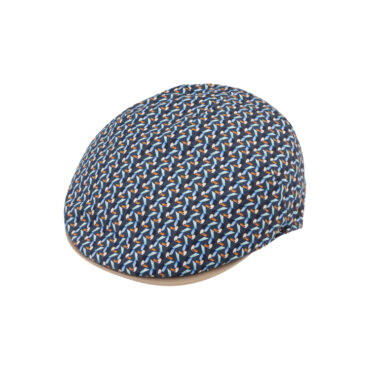 Flatcap Tukan-Muster Schild uni UV-Schutz – hochwertige Kopfbedeckung von Fiebig bei Hut Factory Schweiz