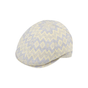 Flatcap Zickzackmuster UV-Schutz – hochwertige Kopfbedeckung von Fiebig bei Hut Factory Schweiz