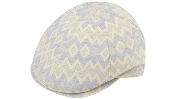 Flatcap Zickzackmuster UV-Schutz – hochwertige Kopfbedeckung von Fiebig bei Hut Factory Schweiz