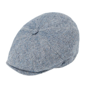 8-Panel Cap Seide Tweed UV-Schutz – hochwertige Kopfbedeckung von Fiebig bei Hut Factory Schweiz