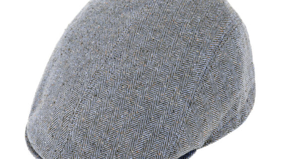 Flatcap Seide Herringbone UV-Schutz – hochwertige Kopfbedeckung von Fiebig bei Hut Factory Schweiz