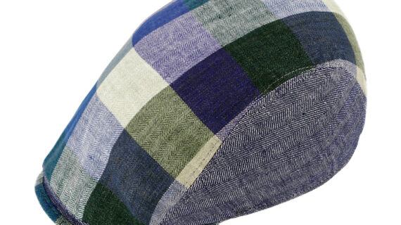 Flatcap bunt kariert UV-Schutz – hochwertige Kopfbedeckung von Fiebig bei Hut Factory Schweiz
