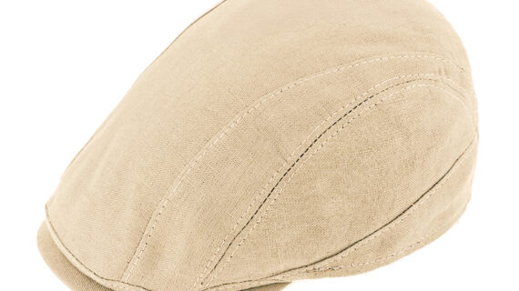 Flatcap Irish Linen uni UV-Schutz – hochwertige Kopfbedeckung von Fiebig bei Hut Factory Schweiz