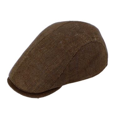 Flatcap Jute uni – hochwertige Kopfbedeckung von Fiebig bei Hut Factory Schweiz