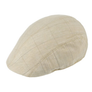 Flatcap feine Karolinien – hochwertige Kopfbedeckung von Fiebig bei Hut Factory Schweiz