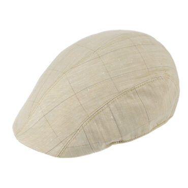 Flatcap feine Karolinien – hochwertige Kopfbedeckung von Fiebig bei Hut Factory Schweiz