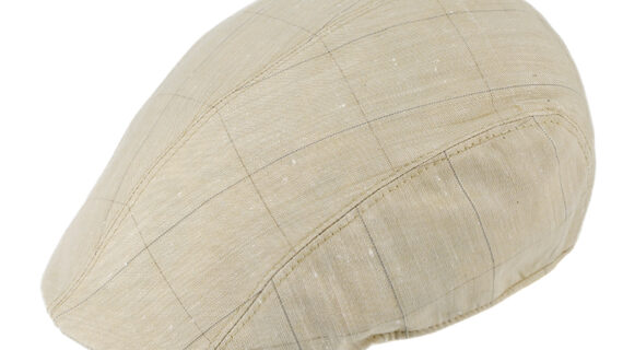 Flatcap feine Karolinien – hochwertige Kopfbedeckung von Fiebig bei Hut Factory Schweiz