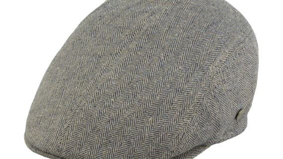 Flatcap Seide Herringbone – hochwertige Kopfbedeckung von Fiebig bei Hut Factory Schweiz