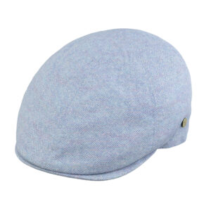 6-Panel Flatcap leicht gemustert – hochwertige Kopfbedeckung von Fiebig bei Hut Factory Schweiz