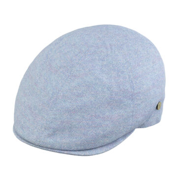 6-Panel Flatcap leicht gemustert – hochwertige Kopfbedeckung von Fiebig bei Hut Factory Schweiz