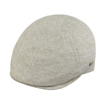 6-Panel Flatcap leicht gemustert – hochwertige Kopfbedeckung von Fiebig bei Hut Factory Schweiz