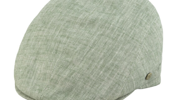 Flatcap Hanf uni melange – hochwertige Kopfbedeckung von Fiebig bei Hut Factory Schweiz