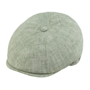 8-Panel Flatcap Hanf uni melange – hochwertige Kopfbedeckung von Fiebig bei Hut Factory Schweiz