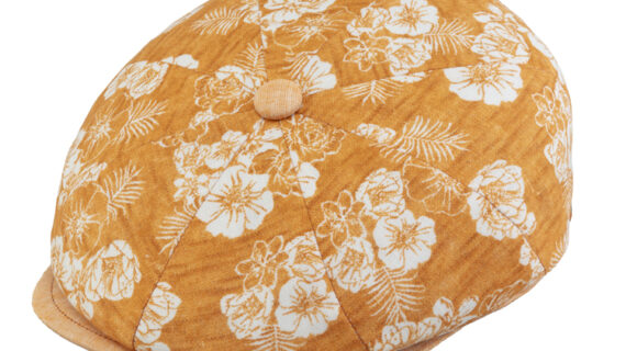 8-Panel Cap florales Muster – hochwertige Kopfbedeckung von Fiebig bei Hut Factory Schweiz