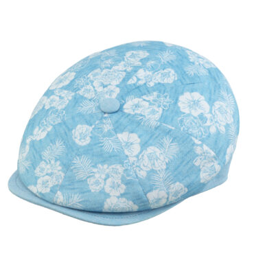 8-Panel Cap florales Muster – hochwertige Kopfbedeckung von Fiebig bei Hut Factory Schweiz