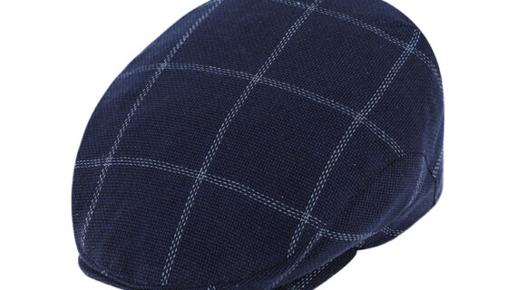 Flatcap mit großem Karomuster – hochwertige Kopfbedeckung von Fiebig bei Hut Factory Schweiz