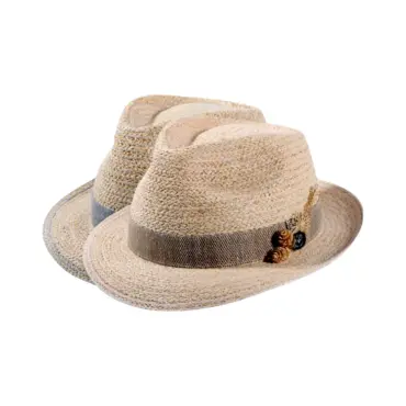 Sommerhut Trilby Raffia mit Strohschmuck|Sommerhut Trilby Raffia mit Strohschmuck|Sommerhut Trilby Raffia mit Strohschmuck
