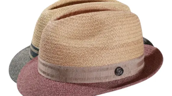 Strohhut Trilby aus Raffia mit Stoffrand in Natur/Bordeaux und Natur/Navy|Strohhut Trilby aus Raffia mit Stoffrand in Natur/Bordeaux und Natur/Navy|Strohhut Trilby aus Raffia mit Stoffrand in Natur/Bordeaux und Natur/Navy|||