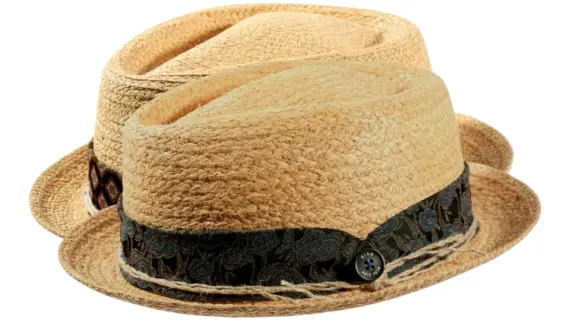 Strohhut Player Diamantform mit Stoffband  Naturton|Strohhut Player Diamantform mit Stoffband  Naturton||Strohhut Player Diamantform mit Stoffband  Naturton||||||