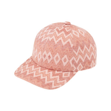 Baseballcap Zickzackmuster mit Metallverschluss UV-Schutz – hochwertige Kopfbedeckung von Fiebig bei Hut Factory Schweiz