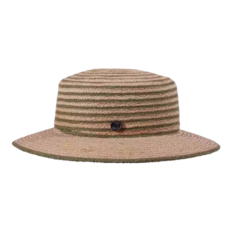 Damen Sommerhut Cloche Raffia fein 2 farbig – Bild 11