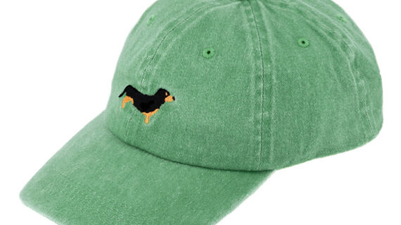 Baseballcap gewaschene Baumwolle Stickerei Dackel UV-Schutz – hochwertige Kopfbedeckung von Fiebig bei Hut Factory Schweiz