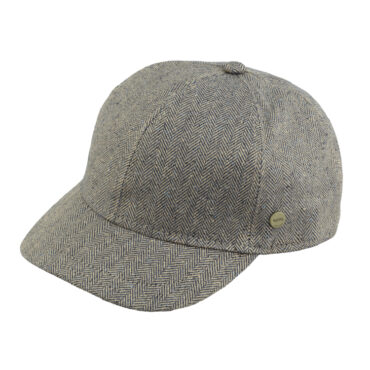 Baseballcap Seide Herringbone UV-Schutz – hochwertige Kopfbedeckung von Fiebig bei Hut Factory Schweiz