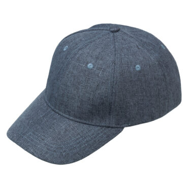 Baseballcap Leinen melange – hochwertige Kopfbedeckung von Fiebig bei Hut Factory Schweiz