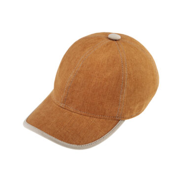 Baseballcap 6-Panel Leinen melange UV-Schutz – hochwertige Kopfbedeckung von Fiebig bei Hut Factory Schweiz