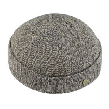 Dockermütze Seide Herringbone UV-Schutz – hochwertige Kopfbedeckung von Fiebig bei Hut Factory Schweiz